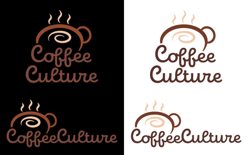 Coffee Culture Logo Redesign - 2026 - Illustrator