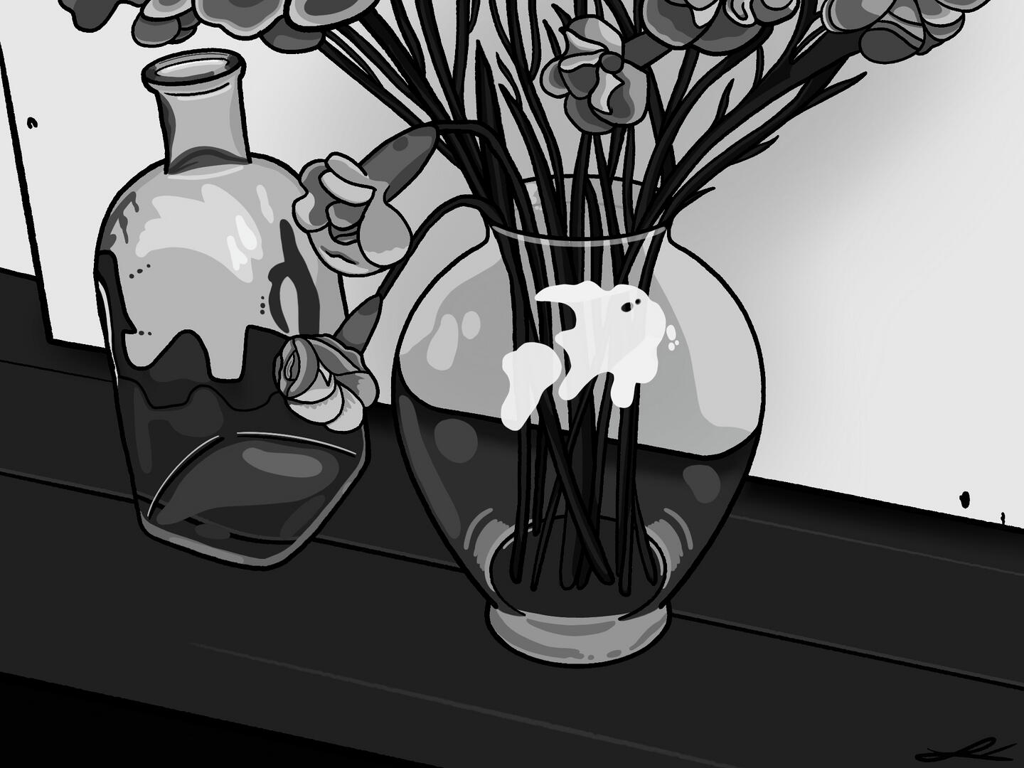 Flower Study - 2025 - Procreate