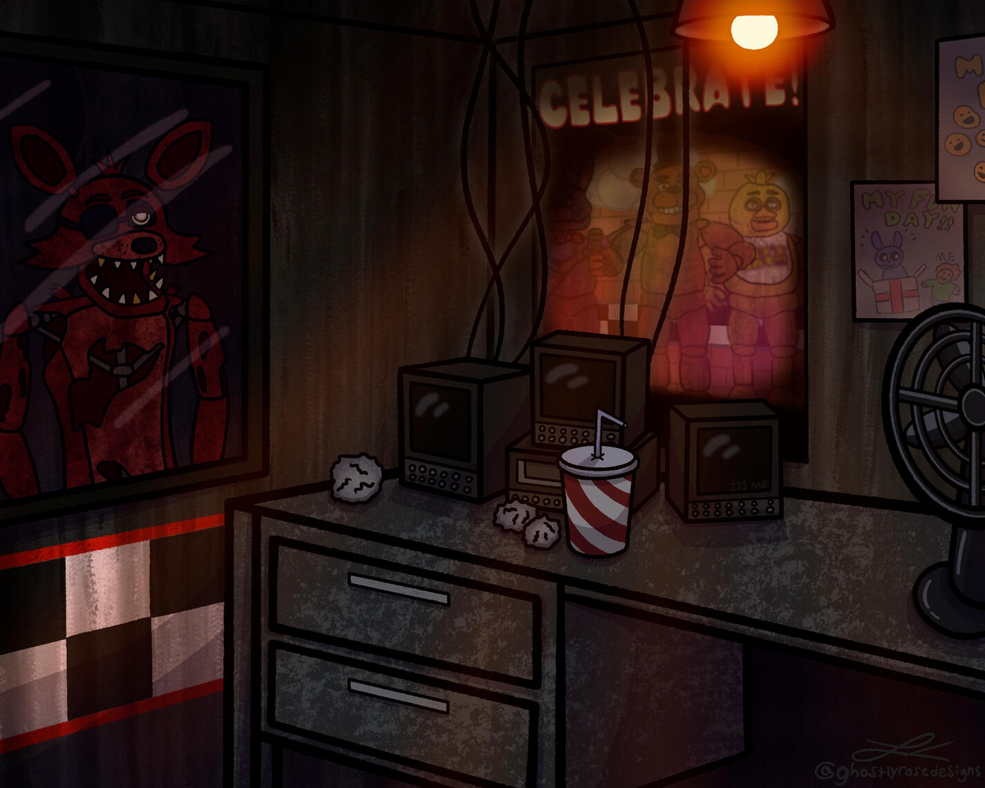 Foxy At My Door - 2025 - Procreate