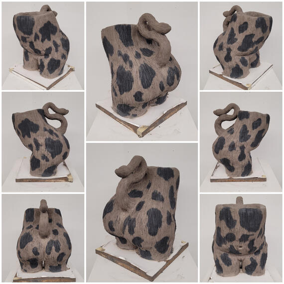 Isn't This What You Wanted? - 2024 - Clay Sculpture